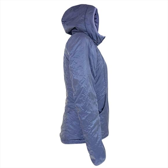 LULULEMON Layer Up Reversible Jacket in Deep Indigo/Greyvy Size 4 *flawed* - Picture 6 of 9